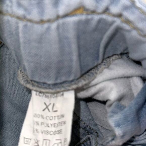 Womens Light Blue Denim Shorts XL - Picture 2 of 13